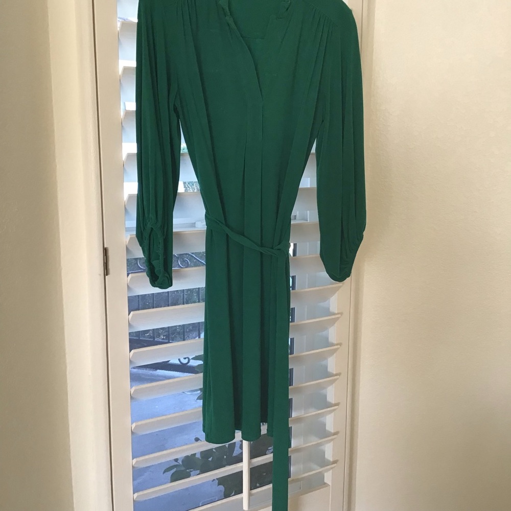 Green dress